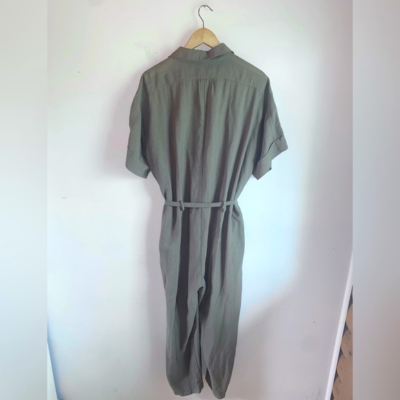 MOLLY BRACKEN Khaki Utility Jumpsuit - Picture 5 of 5